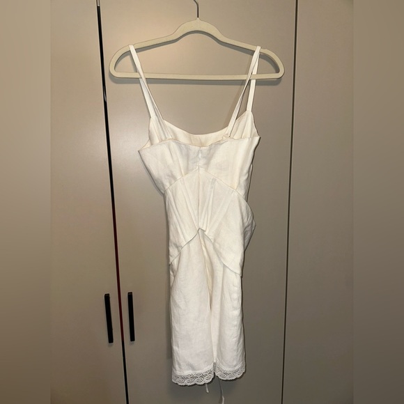 Reformation Ainsley Linen Dress size 4 - Picture 8 of 10